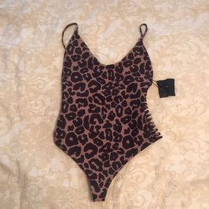 New with Tags, Stone Fox leopard swimsuit